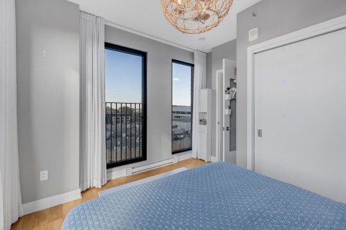 Master Bedroom - 737-2180 Rue Ste-Catherine E., Montréal (Ville-Marie), QC - Indoor Photo Showing Bedroom