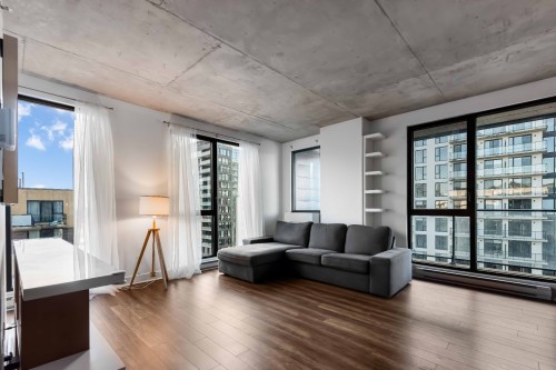 Salon - 1402-185 Rue Du Séminaire, Montréal (Le Sud-Ouest), QC - Indoor Photo Showing Living Room