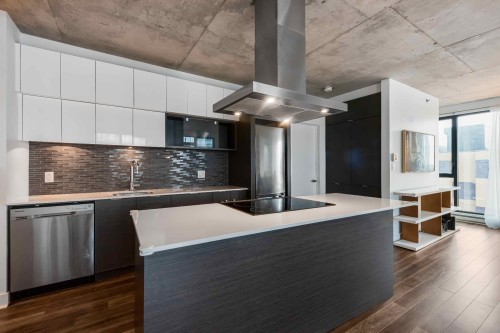Cuisine - 1402-185 Rue Du Séminaire, Montréal (Le Sud-Ouest), QC - Indoor Photo Showing Kitchen With Upgraded Kitchen