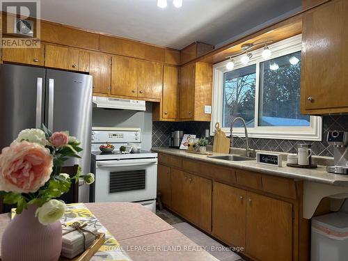 25 Hawkesbury Avenue, London East (East D), ON - Indoor Photo Showing Kitchen