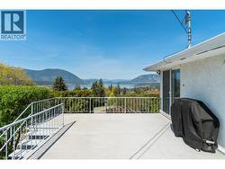 Deck off kitchen view - 