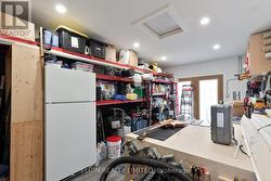 garage converted to work space - 