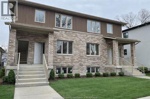 645 Janette Unit# B, Windsor, ON - Outdoor With Facade