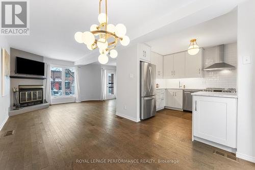 101 Templeton Street, Ottawa, ON - Indoor Photo Showing Kitchen With Fireplace