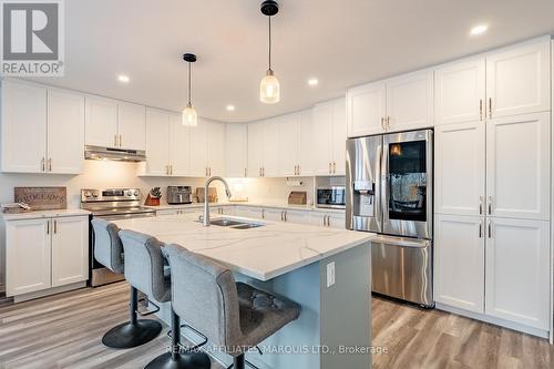 1108 Nicolas Crescent, Cornwall, ON - Indoor Photo Showing Kitchen With Double Sink