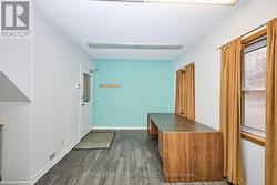 This area makes a great small office or dinette. - 