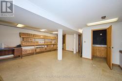 The finished basement. - 