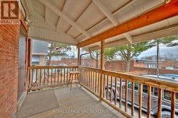 Good sized back porch. - 