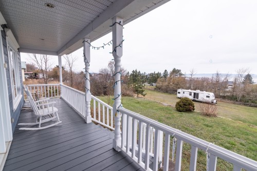 Vue - 9 Route Lauzier, Kamouraska, QC - Outdoor With Deck Patio Veranda With Exterior