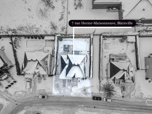 Aerial photo - 7 Rue Hector-Maisonneuve, Blainville, QC - Other
