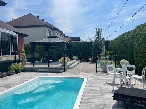 Pool - 7 Rue Hector-Maisonneuve, Blainville, QC - Outdoor With In Ground Pool With Deck Patio Veranda