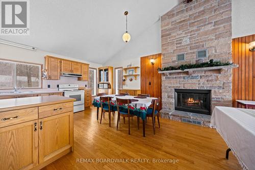202 Folly Road, Rideau Lakes, ON - Indoor With Fireplace