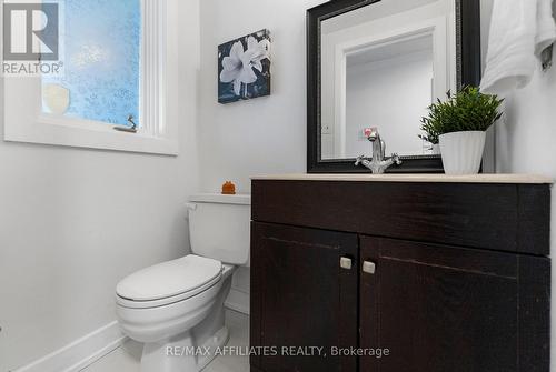 Updated Powder room on mail level. - 31 Exeter Drive, Ottawa, ON - Indoor Photo Showing Bathroom