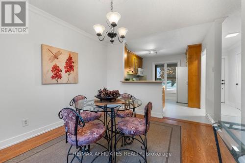Open from the kitchen, great sized dining area - 31 Exeter Drive, Ottawa, ON - Indoor Photo Showing Dining Room