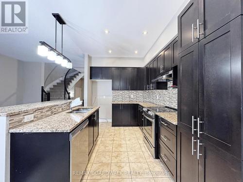 232 Cooks Mill Crescent, Ottawa, ON - Indoor Photo Showing Kitchen With Double Sink With Upgraded Kitchen