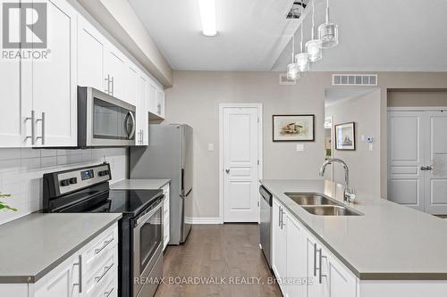 Quartz Counters and Pantry - H - 1030 Beryl Private, Ottawa, ON - Indoor Photo Showing Kitchen With Double Sink