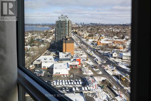 View from bedroom window - 2305 - 1025 Richmond Road, Ottawa, ON - Outdoor With View