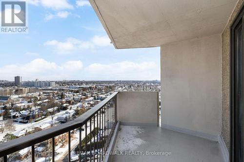City view from balconey - 2305 - 1025 Richmond Road, Ottawa, ON - Outdoor With Balcony