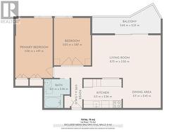 Unit #2305 Floor plan - 