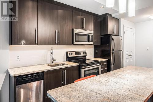 1506 - 238 Besserer Street, Ottawa, ON - Indoor Photo Showing Kitchen With Stainless Steel Kitchen With Upgraded Kitchen