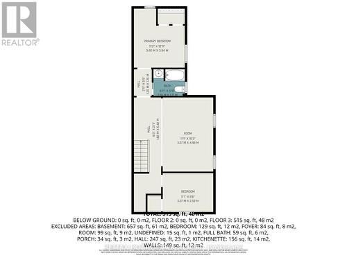 Floor Plan 2nd Level - 20 Montague Street, Smiths Falls, ON - Other