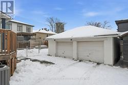 Garage- Left Side is for 375 Winston - 