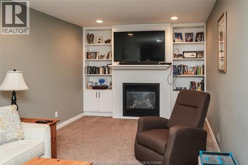 8470 Malden, Lasalle, ON - Indoor Photo Showing Living Room With Fireplace