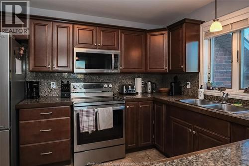 8470 Malden, Lasalle, ON - Indoor Photo Showing Kitchen With Double Sink