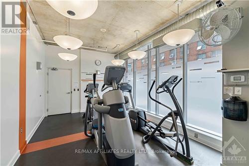 505 - 383 Cumberland Street, Ottawa, ON - Indoor Photo Showing Gym Room
