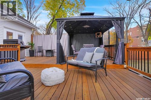 845 Alder Avenue, Moose Jaw, SK - Outdoor With Deck Patio Veranda With Exterior
