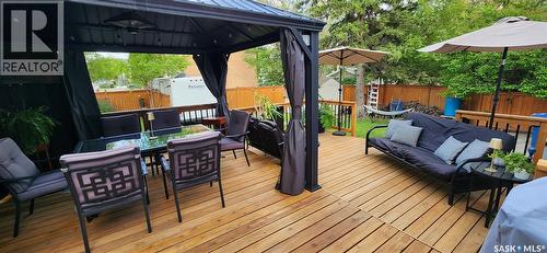 845 Alder Avenue, Moose Jaw, SK - Outdoor With Deck Patio Veranda With Exterior