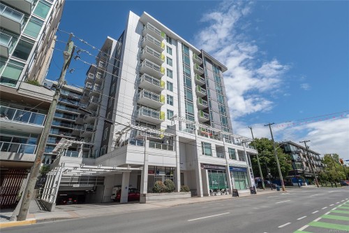 408-1090 Johnson St, Victoria, BC - Outdoor With Balcony