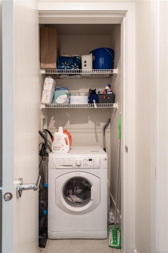 408-1090 Johnson St, Victoria, BC - Indoor Photo Showing Laundry Room
