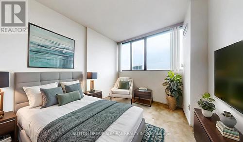 Virtually Staged Photo - 904 - 133 Torresdale Avenue, Toronto, ON - Indoor Photo Showing Bedroom