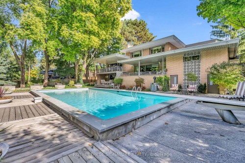 8 Silverdale Crescent, Toronto, ON - Outdoor With In Ground Pool With Deck Patio Veranda