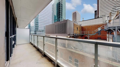 2608-70 Temperance Street, Toronto, ON - Outdoor With Balcony