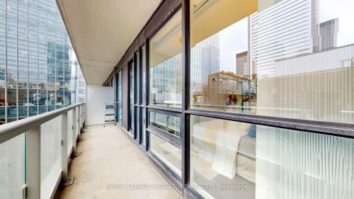 2608-70 Temperance Street, Toronto, ON - Outdoor With Balcony With Exterior