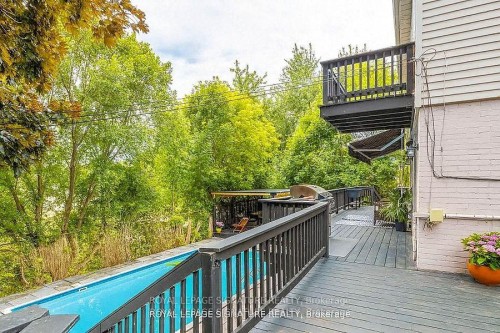 105 Catalina Drive, Toronto, ON - Outdoor With In Ground Pool With Deck Patio Veranda With Exterior