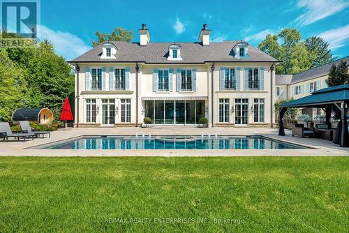1470 Mississauga Road, Mississauga, ON - Outdoor With In Ground Pool