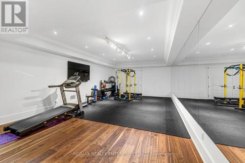 1470 Mississauga Road, Mississauga, ON - Indoor Photo Showing Gym Room