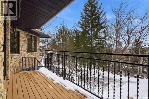 250 Prospect Crescent, Lumsden, SK - Outdoor With Balcony With Exterior