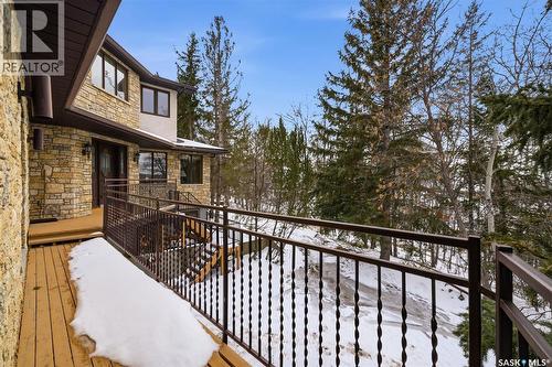 250 Prospect Crescent, Lumsden, SK - Outdoor With Balcony With Exterior