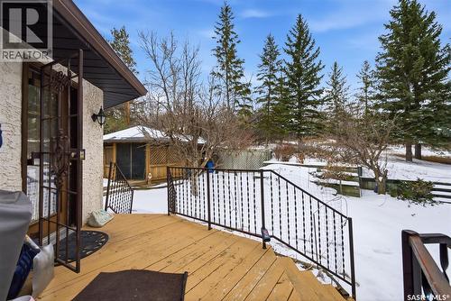 250 Prospect Crescent, Lumsden, SK - Outdoor With Deck Patio Veranda