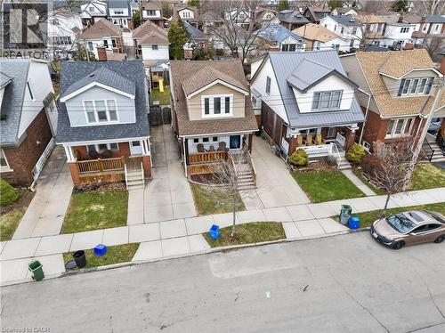 Aerial view of residential area - 248 London Street S, Hamilton, ON - Outdoor With Facade