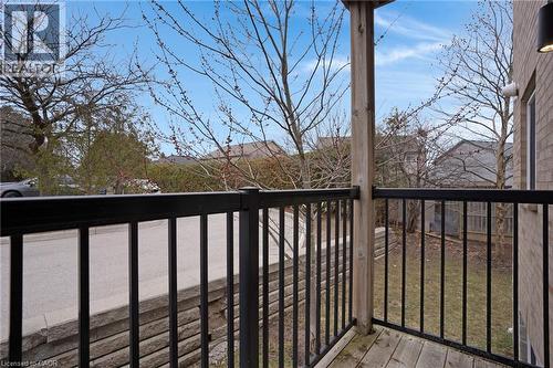 185 Windale Crescent Unit# 5D, Kitchener, ON - Outdoor With Balcony
