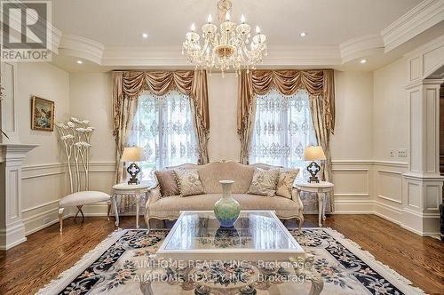 38 Pheasant Road, Toronto, ON - Indoor Photo Showing Living Room With Fireplace