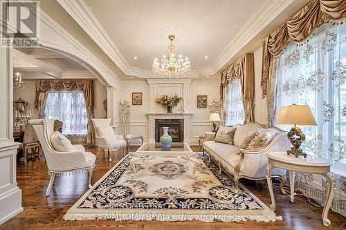 38 Pheasant Road, Toronto, ON - Indoor Photo Showing Living Room With Fireplace