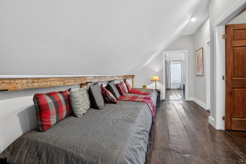 Mezzanine - 1309 Route 139 N., Sutton, QC - Indoor Photo Showing Bedroom