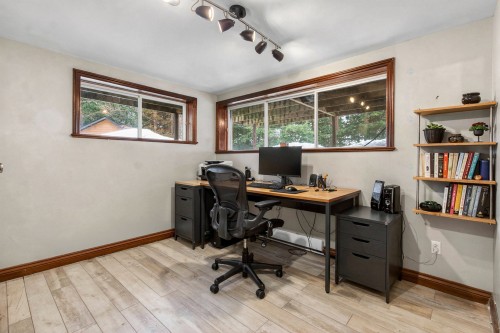 Salle familiale - 21 Ch. Paul-Grégoire, La Minerve, QC - Indoor Photo Showing Office