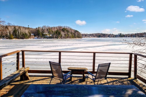 Bord de l'eau - 21 Ch. Paul-Grégoire, La Minerve, QC - Outdoor With Body Of Water With View
